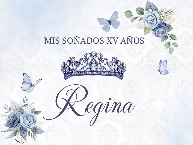 Corona y Flores Celestes